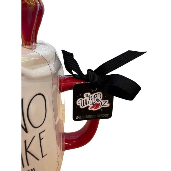 Rae Dunn The Wizard of Oz Mug There's No Place Like Home Dorothy Mug Heel Lid NW - Picture 3 of 4